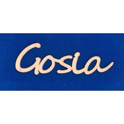 Gosia  6 x 20 cm   , cz;segoe